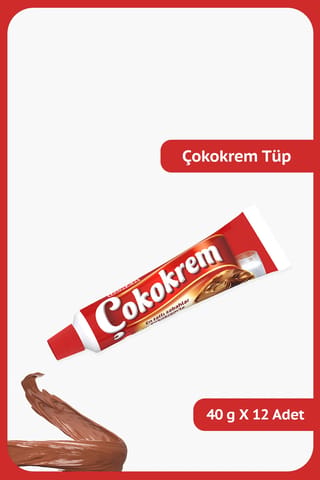 Ülker ÇOKOKREM Tüp - 40 gram - 12 Adet