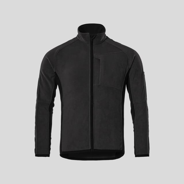 Siyah Fleece Ceket