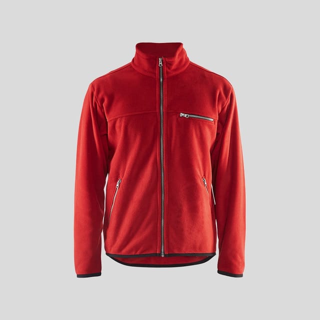 Kırmızı Field Fleece Ceket