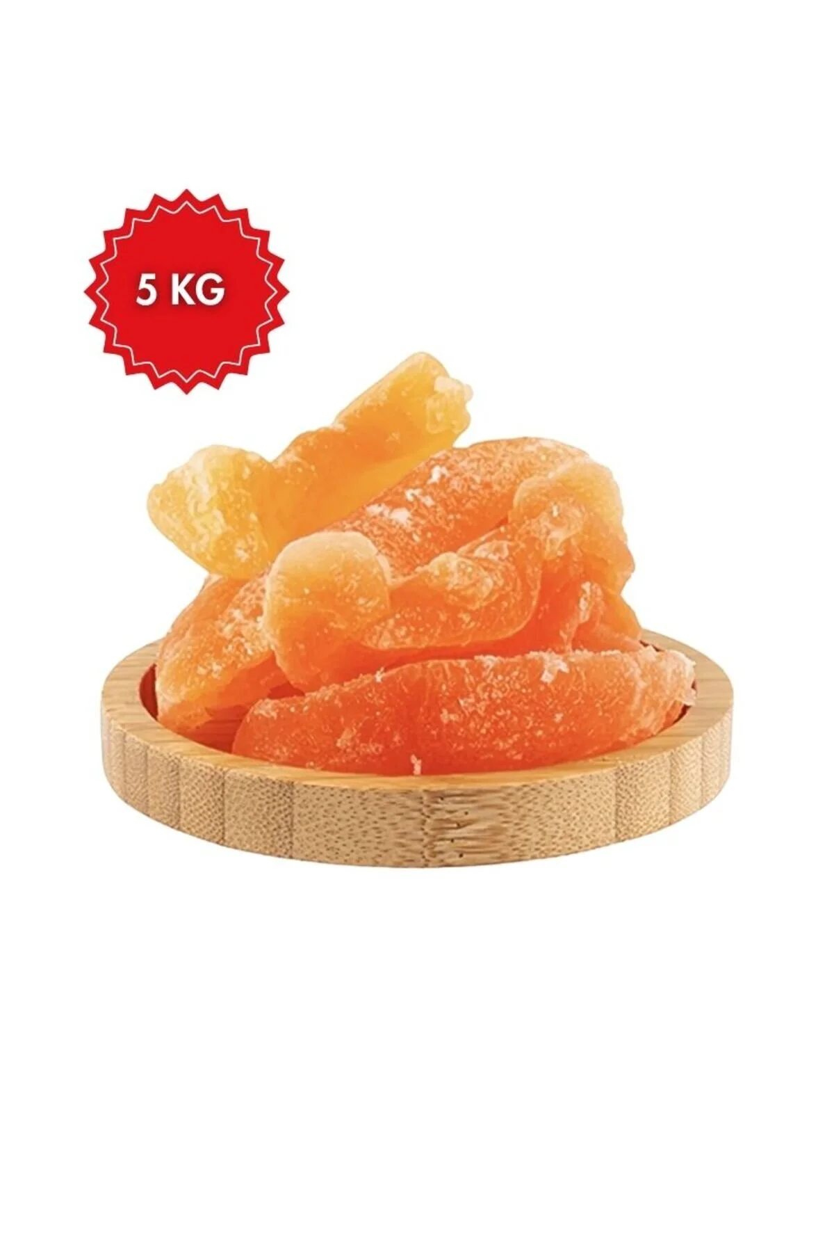 Araz et Doğal Papaya Kurusu 5 kg | Şeker İlavesiz Tropikal Atıştırmalık