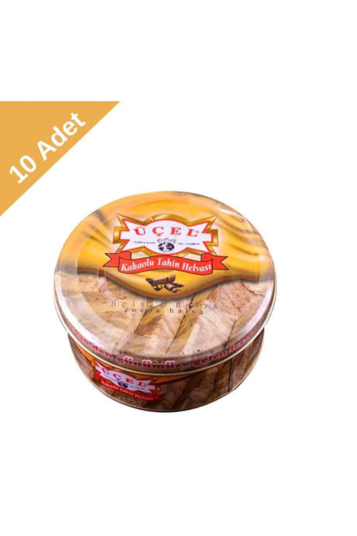 Üçel Kakaolu Helva 830 G x 10 Adet | Geleneksel Tatlı